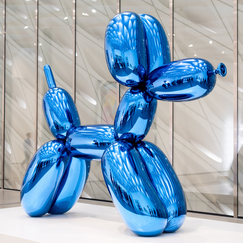 Art contemporain - Balloon Dog par Jeff Koons