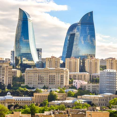 Bakou, capitale de l'Azerbaïdjan