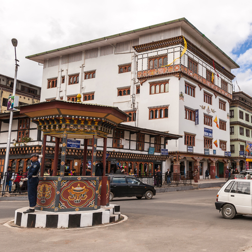Thimphou, capitale du Bhoutan