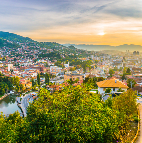 Sarajevo, capitale de la Bosnie-Herzégovine
