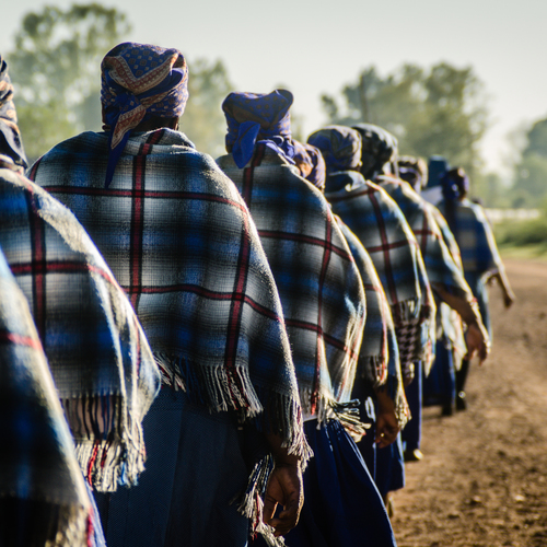 Femmes botswanaise en tenue traditionnelle  
