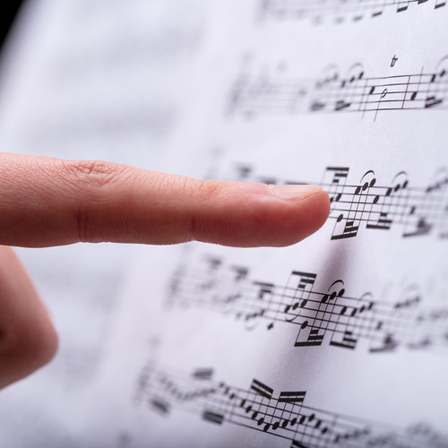 Doigter une partition ...