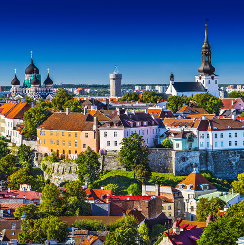 Tallinn, capitale de l'Estonie