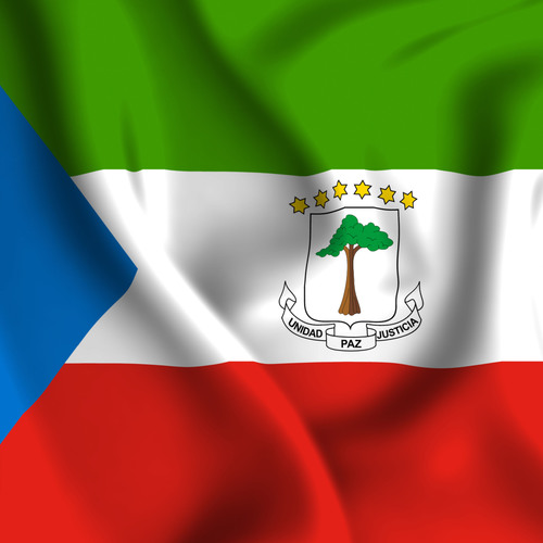 Drapeau de la Guinée Equatoriale