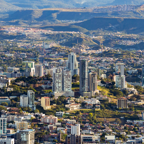 Tegucigalpa, capitale du Honduras 