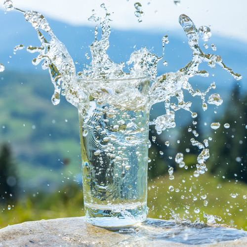 Hydratation / Verre d'eau