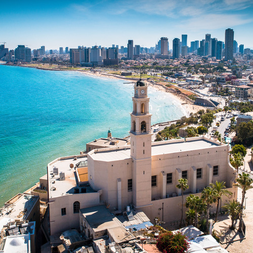 Israël, plage de Tel Aviv