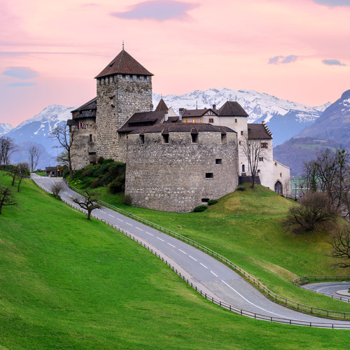 Château liechtensteinois situé à Vaduz 