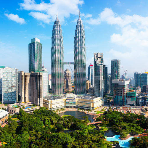 Kuala Lumpur, capitale de la Malaisie 
