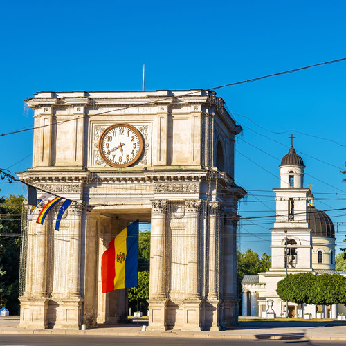 Chisinau, capitale de la Moldavie