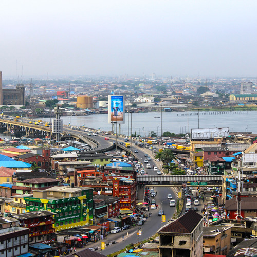 Ville nigériane de Lagos 