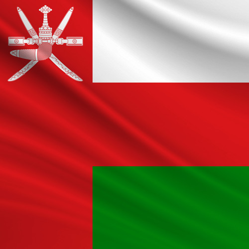 Drapeau d'Oman 