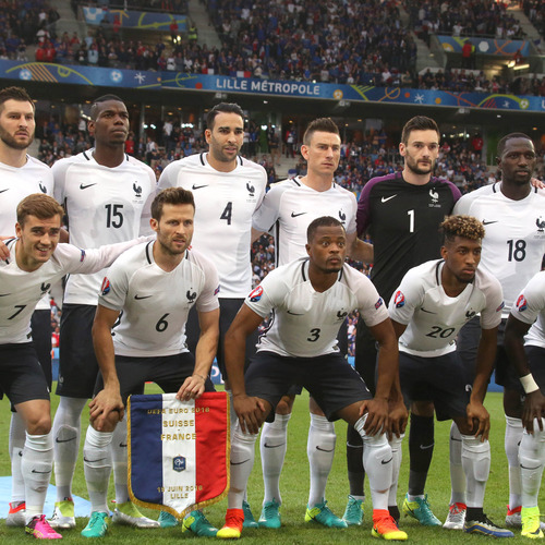 Le 11 français - Equipe de football (onze joueurs)