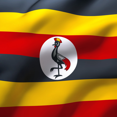 Drapeau de l'Ouganda 
