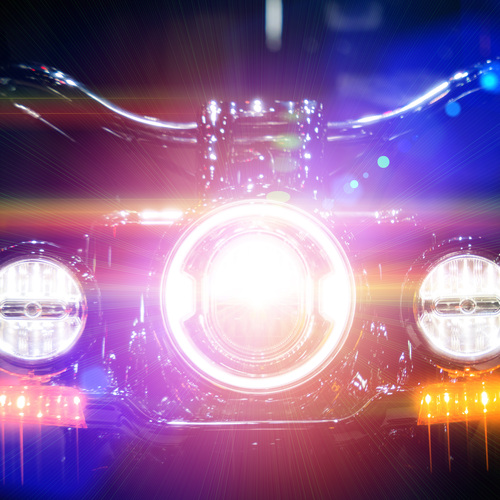 Phare et phares additionnels de moto
