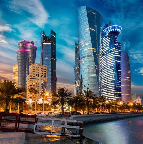 Doha, capitale du Qatar 