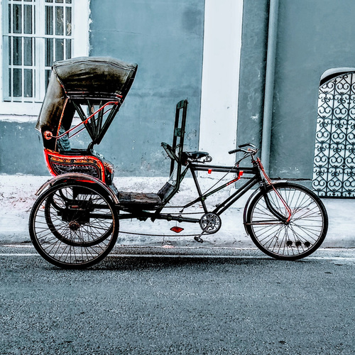 Rickshaw, vélo 3 roues
