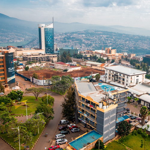 Kigali, capitale du Rwanda 