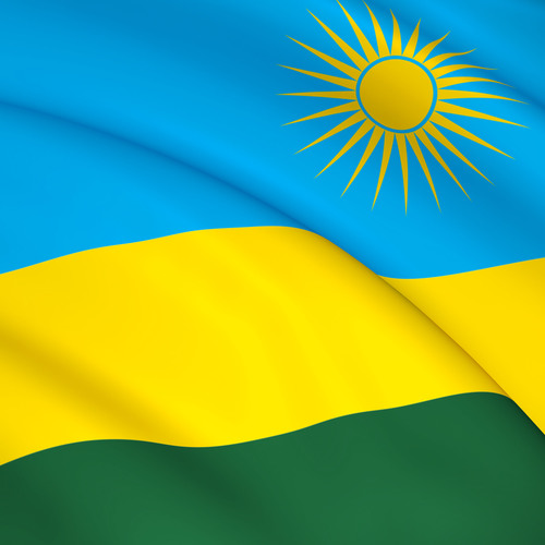 Drapeau du Rwanda 