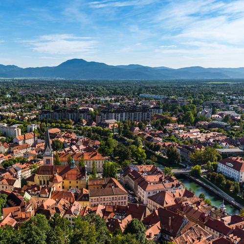 Ljubljana, capitale de la Slovénie