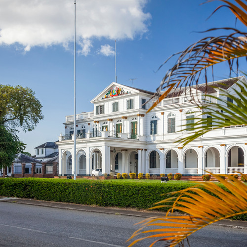 Paramaribo, capitale du Surinam